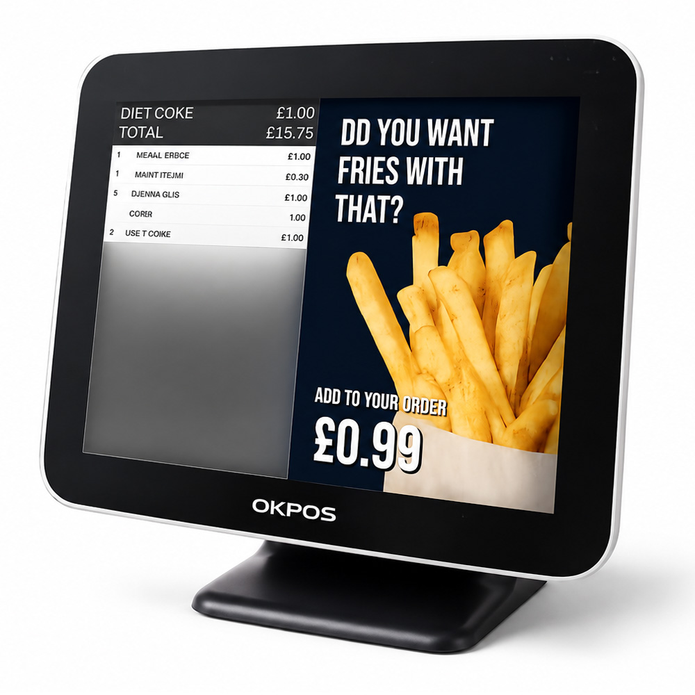 customer advert display