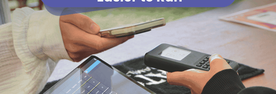 Hospitality EPOS system connected with payment, online ordering, accounting and reporting integrations on a central dashboard.